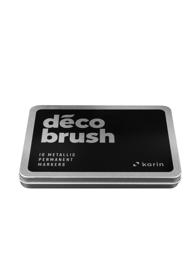 Deco Brush Metallic  10 Pcs