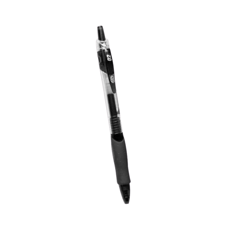 Bolígrafo tinta gel Q2 de 0.7mm color negro 