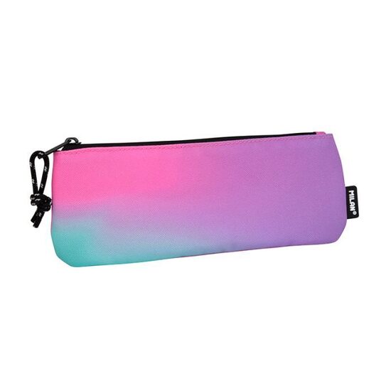 Estuche pequeño plano Sunset, rosa