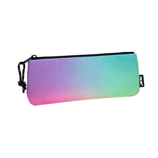 Estuche pequeño plano Sunset, negro