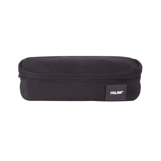 Portatodo ovalado serie Shadow, negro