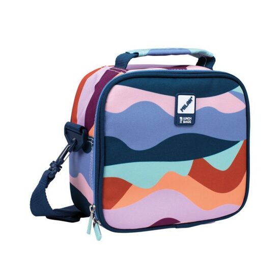 Bolsa isotérmica porta alimentos (3,5 L) con 3 recipientes, serie The Fun, multicolor