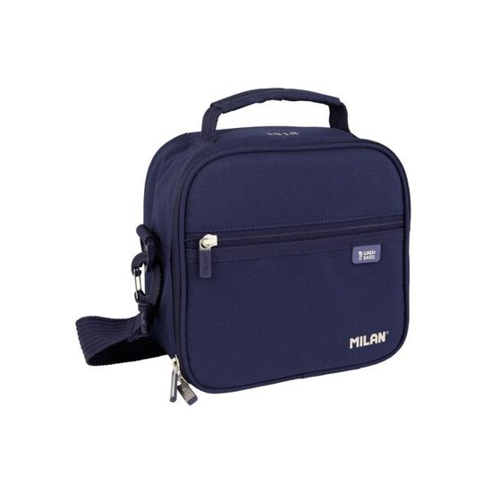 Bolsa isotérmica porta alimentos (3,5 L) con 3 recipientes, colección 430 since 1918, azul marino