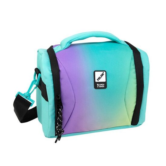 Bolsa isotérmica porta alimentos gran capacidad (5 L) serieSunset, turquesa
