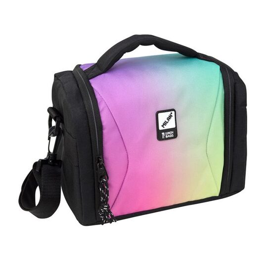 Bolsa isotérmica porta alimentos gran capacidad (5 L) serie Sunset, negro