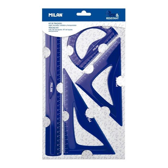 Kit de reglas Flex&Resistant azul, serie Acid