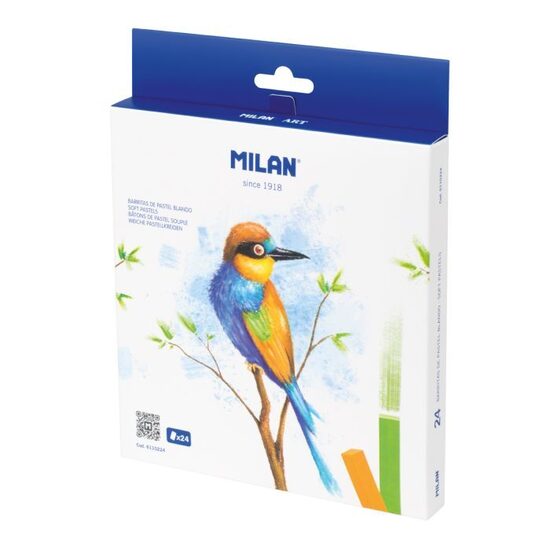 Caja 24 barritas pastel blando MILAN Art