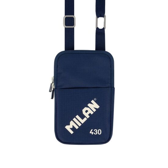 Bolso pequeño bandolera MILAN 430 since 1918, azul