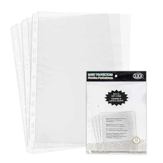 Fundas protectoras de 12 unidades