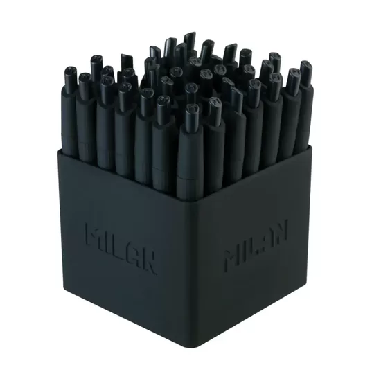 Bote 40 bolígrafos Mini P1 touch, tinta negra