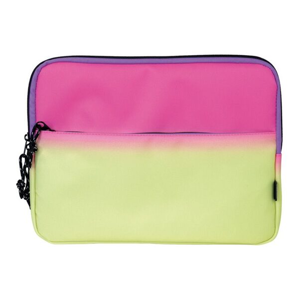 Funda para laptop Sunset, amarillo-rosa