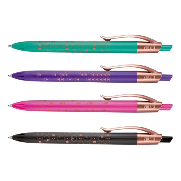 Estuche con 4 bolígrafos P1 Copper