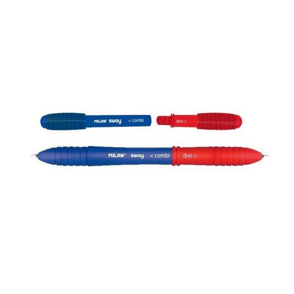 BOLIGRAFOS SWAY COMBI DUO, AZUL- ROJO