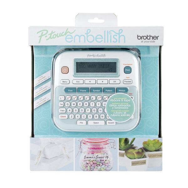Rotuladora Brother P-Touch Embellish