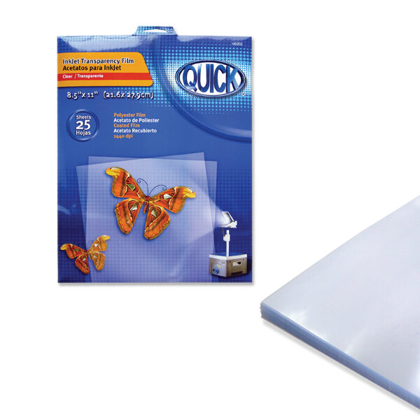 *Acetato transparente 25 und